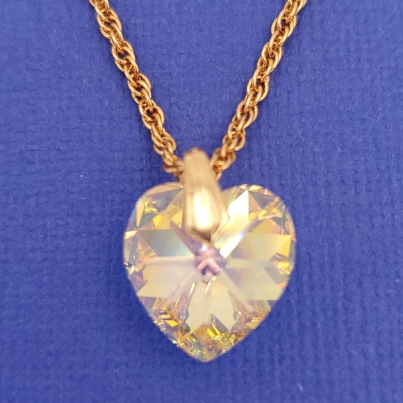 BMNY Swarovski Crystal Heart Necklace - Picture 5 of 8